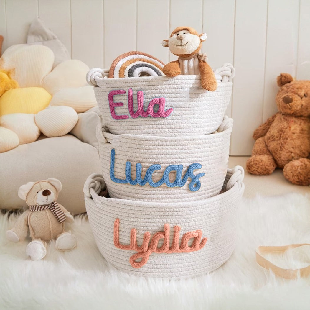 Baby Name Basket Keepsake Gift