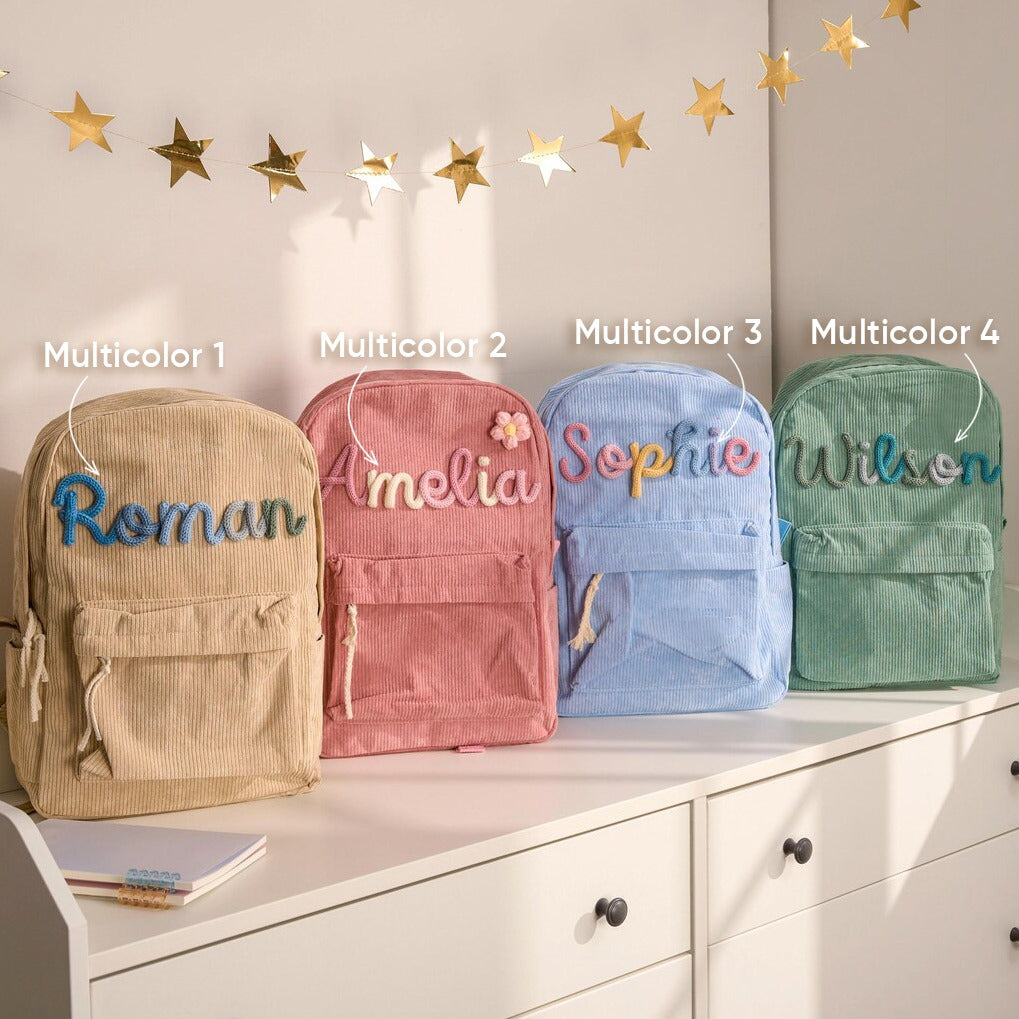 Custom Kids Backpack With Name