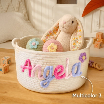 Basket with Baby’s Name