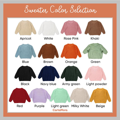 Custom Baby Name Jumper