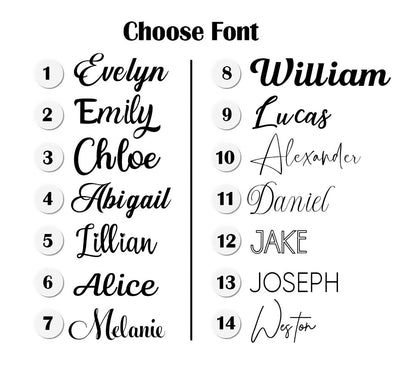 Wooden Baby Name Sign