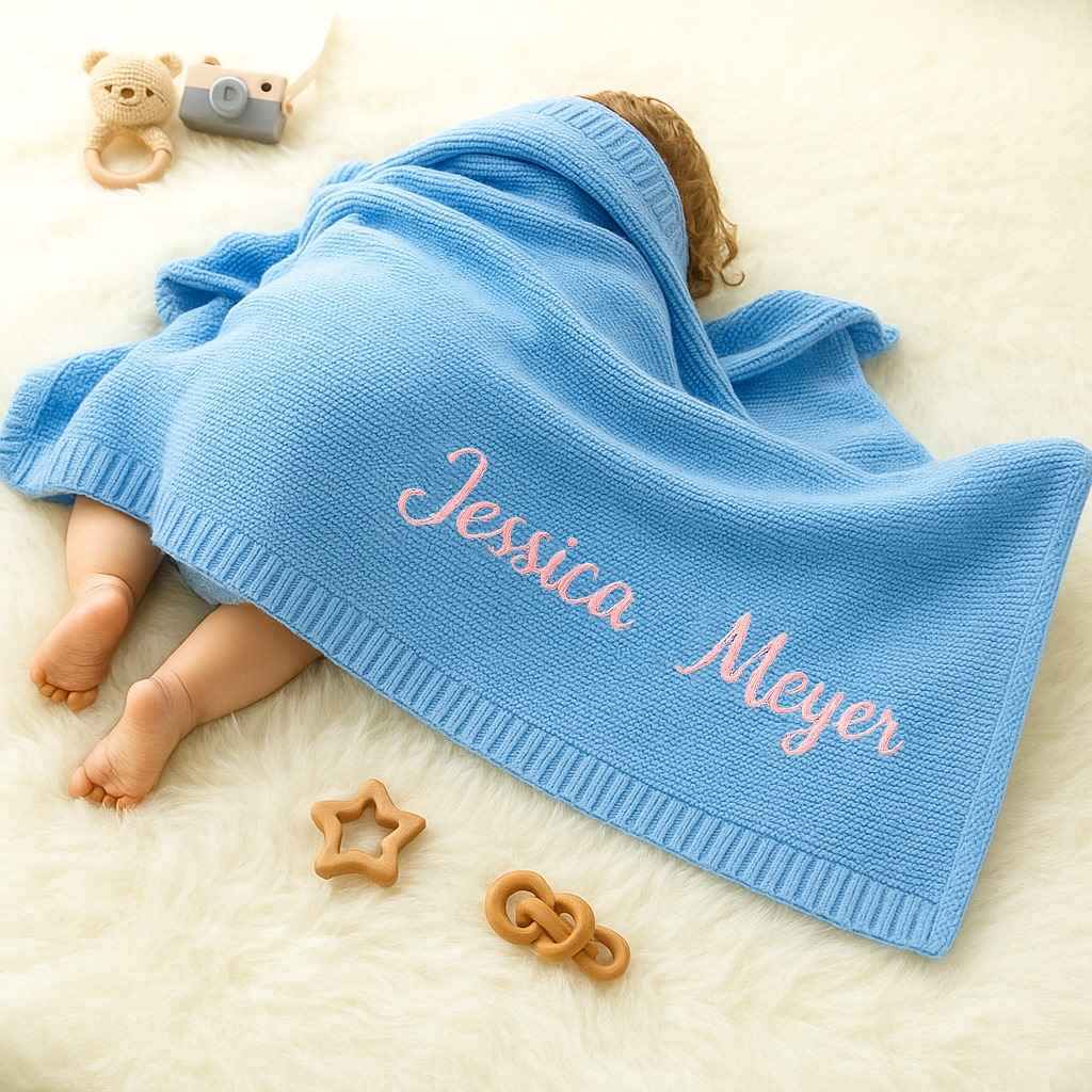 Baby Name Blanket