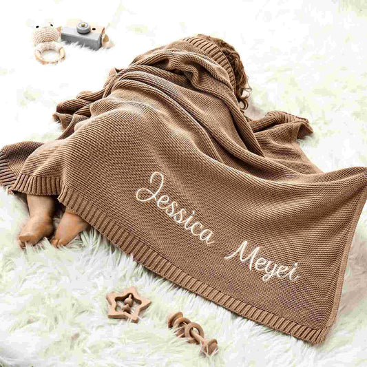 Baby Name Blanket