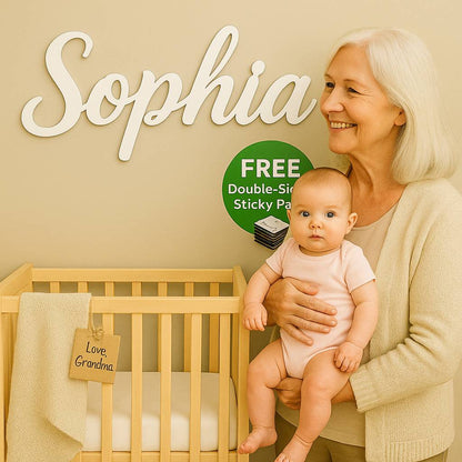 Baby Name Sign - Gift From Grandparents